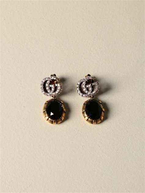 black gucci earrings|black earrings flipkart.